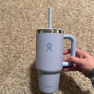 Hydro Flask Surf Blue Tumbler with Straw